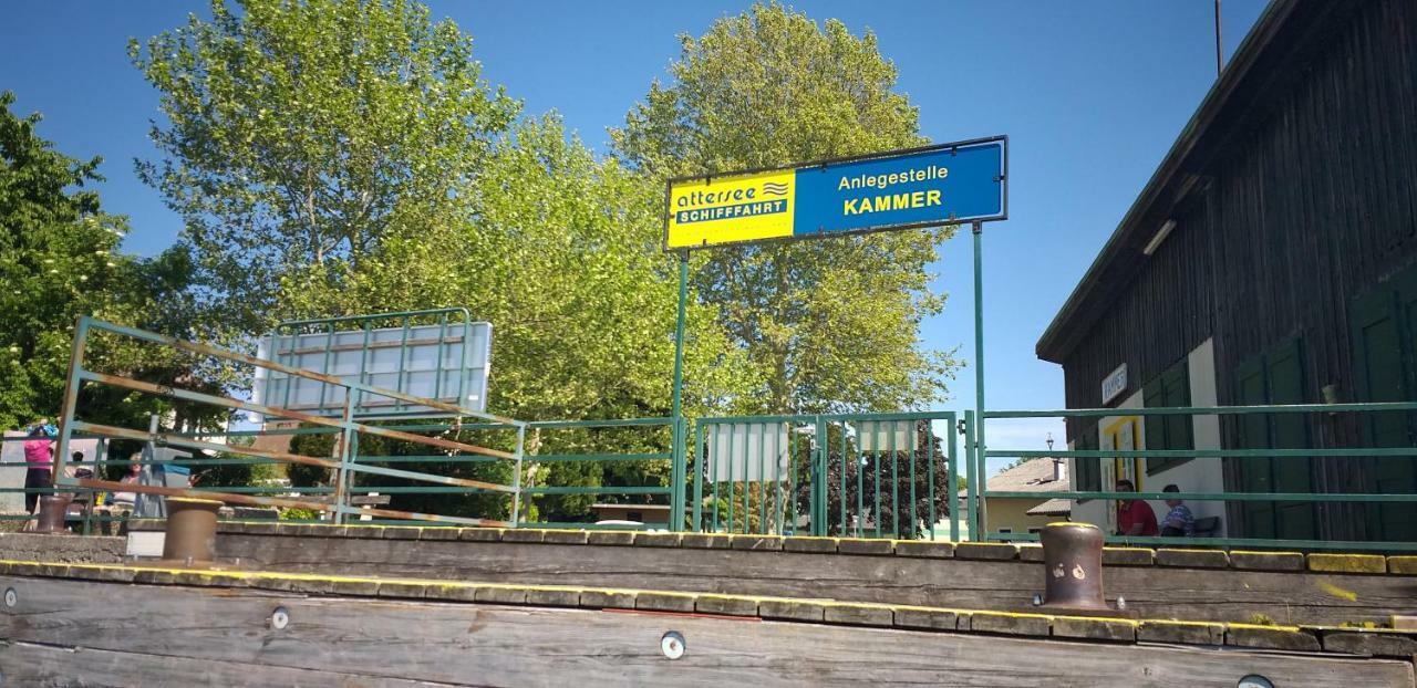 Ferienwohnungen Zum Attersee Lenzing Esterno foto